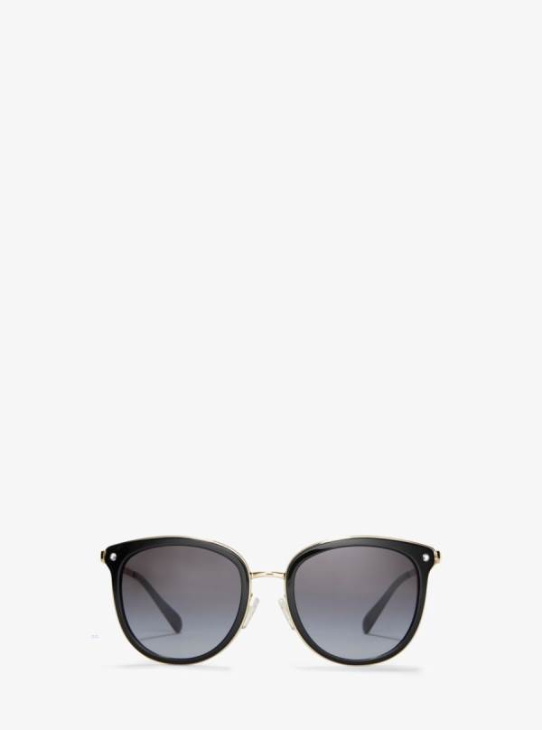 Damske Slnecne Okuliare Michael Kors Adrianna Bright Čierne - Doplnky Michael Kors Lacne | RDWJH-7453